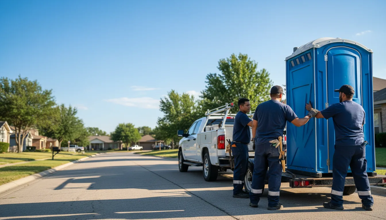 Portable Toilet Rental in Wylie, TX near me